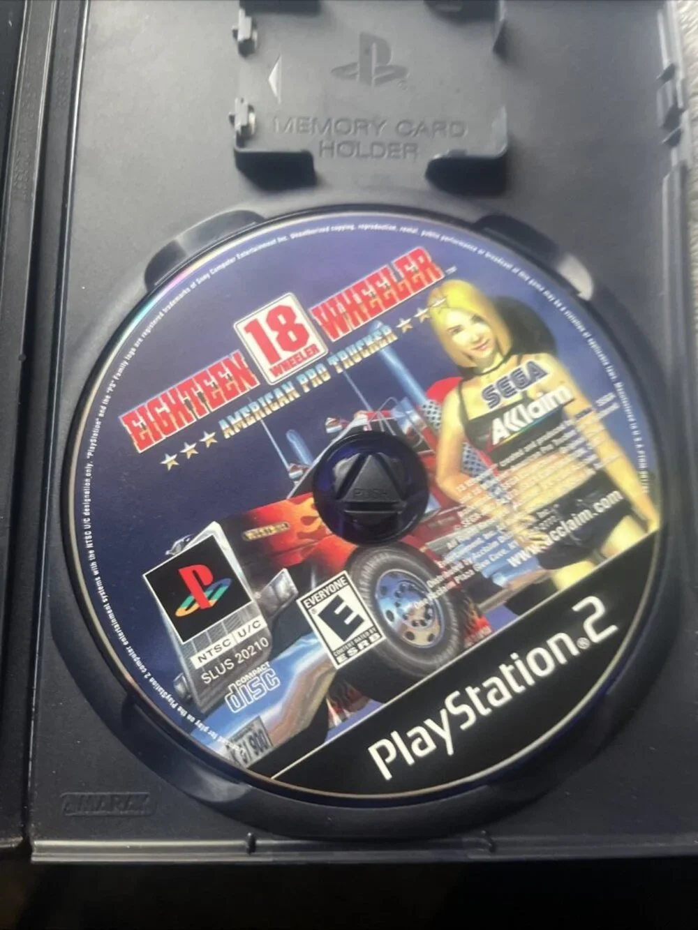 18-Wheeler: American Pro Trucker PlayStation 2 2001 Game Tested Missing Manual